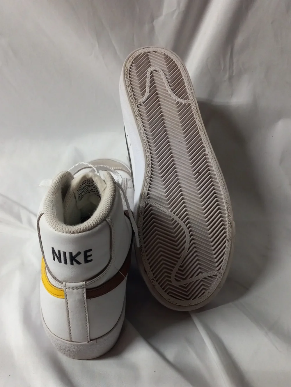 Nike white high